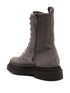 Monili-detail suede boots